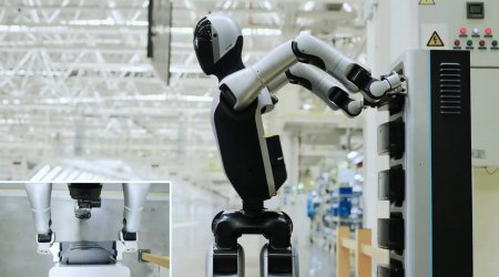 Öz batareyasını dəyişdirə bilən ilk robot hazırlanıb - VİDEO