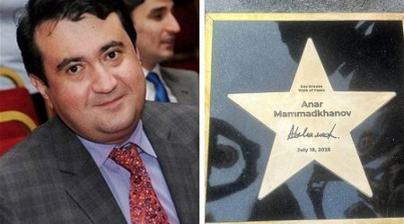 Əfsanəvi “KVN”çinin adı şöhrət xiyabanına yazıldı
