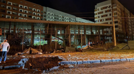 Kiyevə dron hücumu: Ölən və xəsarət alanlar var – FOTO-VİDEO