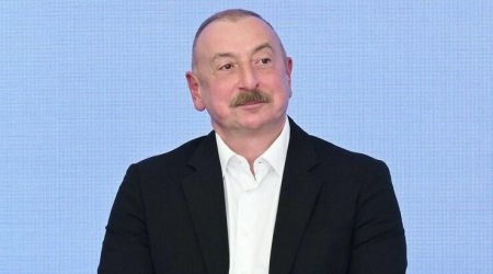 İlham Əliyev Trampa təşəkkür etdi - FOTO