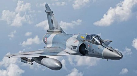 Ukraynada “Mirage-2000” qırıcısı QƏZAYA UĞRADI - VİDEO