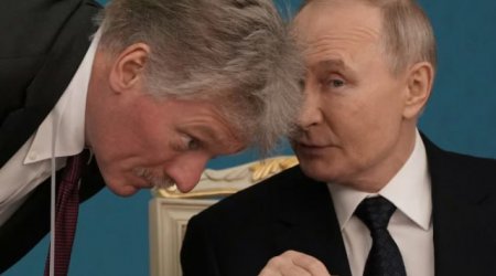 Putinə təyyarə qəzası ilə bağlı məlumat verilib - Peskov