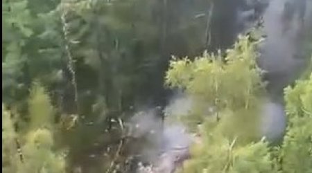 Qəzaya uğrayan təyyarənin pilotunun FOTOSU