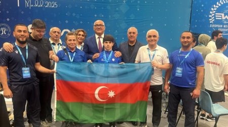 Gənc atletimiz Madriddə qızıl medal qazandı – FOTO