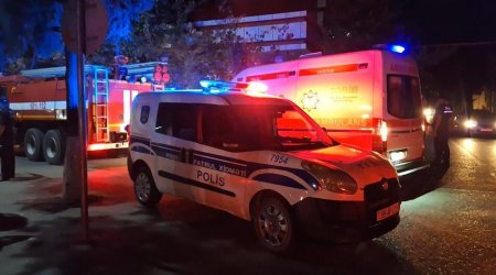 Lənkəranda mağaza YANIR - Alov digər obyektlərə keçib - FOTO