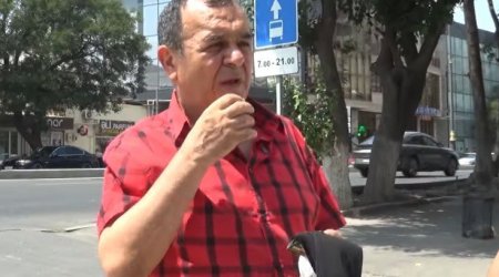 "Dərmanlarımı almaq üçün corab satıram" - VİDEO