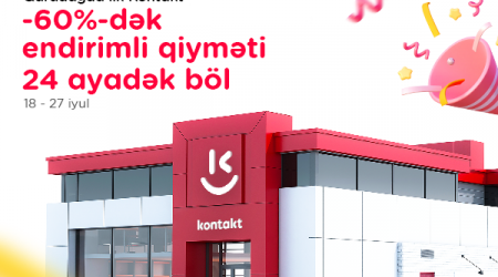 Artıq Qaradağda da bir “Kontakt” var – AÇILIŞA ÖZƏL 60%-DƏK ENDİRİMLƏR!