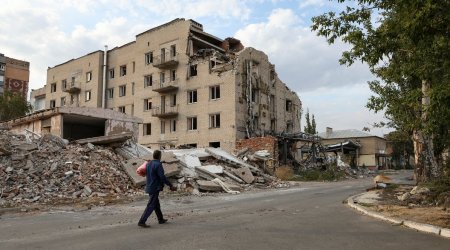Rusiya ordusu Ukraynanın bir şəhərinə DAXİL OLDU