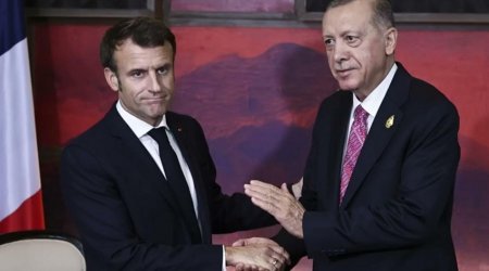 Makron Ərdoğanla Qəzzadakı vəziyyəti müzakirə etdi