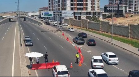 DİN-dən sürücülərə MÜRACİƏT: Bakıda bu yol bağlandı - FOTO