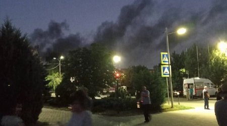 Ukrayna gecə saatlarında Rusiyanın dəmiryolu stansiyasına hücum edib – VİDEO