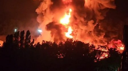 İstanbulda güclü yanğın BAŞLAYIB - ANBAAN VİDEO