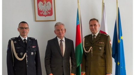 Polşa Azərbaycana yeni hərbi attaşe TƏYİN ETDİ