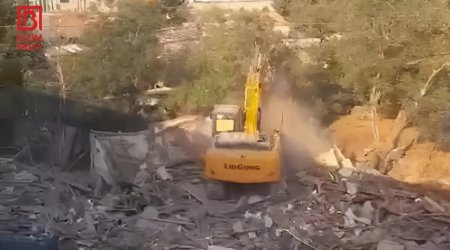 Bakının bu ərazisindəki evlər sökülür – VİDEO