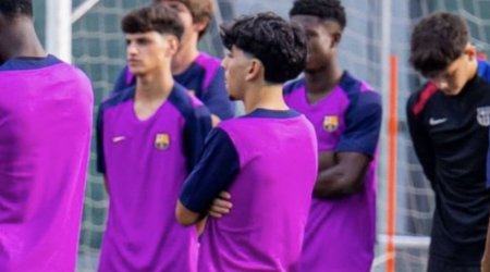 Azərbaycanlı futbolçu “Barselona”nın DÜŞƏRGƏSİNDƏ
