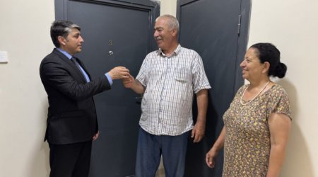 Cəbrayılda daha 44 ailəyə evlərinin açarları təqdim olundu – FOTO