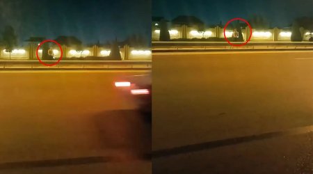 Buzovnada bıçaqlı şəxs QORXULU ANLAR yaşatdı - VİDEO