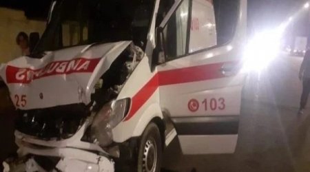 Hacıqabulda təcili yardım maşını QƏZAYA UĞRADI – Ölən və yaralananlar var - VİDEO