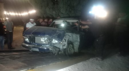 Göygöldə iki VAZ toqquşdu, 3 nəfər xəstəxanalıq oldu - FOTO / VİDEO