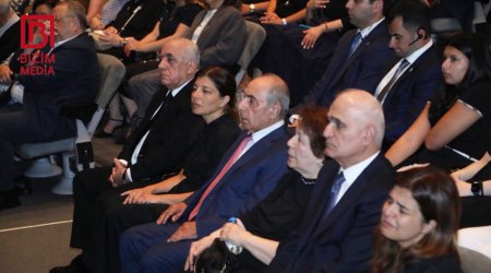 Baş nazir və müavinləri Elçinlə vida mərasimində - FOTO/VİDEO