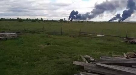 Ukraynadan Krımdakı Rusiya aerodromuna HÜCUM – 5 təyyarə VURULDU – VİDEO