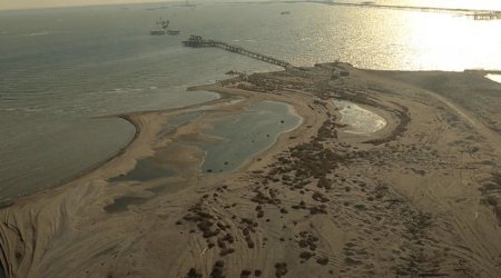ŞOK: Qum adası sahilə birləşərək yarımada oldu - Faunanı hansı təhlükə gözləyir?