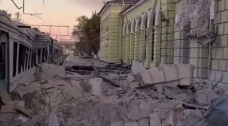 Rusiyadan Xarkova dəhşətli RAKET HÜCUMU – FOTO /VİDEO
