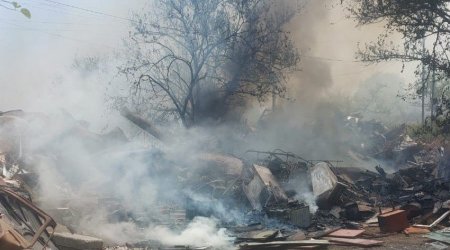 Xocalıda yanğın törədən şəxs tutuldu – FOTO