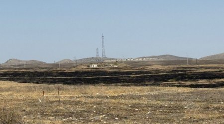 Cəbrayılda yanğın törədən 8 nəfər SAXLANILDI - FOTO