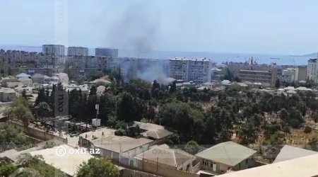 Bakıda güclü YANĞIN – VİDEO