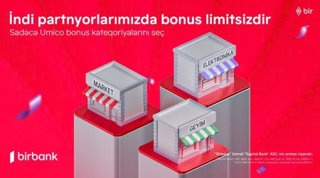 Birbank kartlarında yeni dövr: limitsiz bonuslar ilə daha çox qazanmaq imkanı