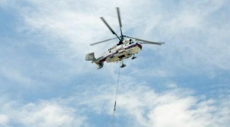 Ağdərədə güclü meşə yanğını – Helikopterlər havaya qaldırıldı – VİDEO