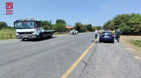 Qaxda ağır QƏZA – Xəsarət alanlar var – FOTO
