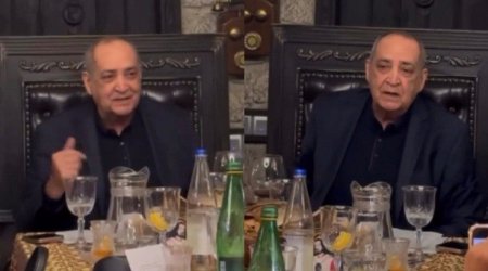 Rasim Balayev ad günündə "Sığmazam"ı səsləndirdi - VİDEO