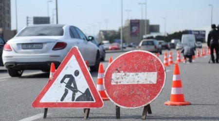 Sürücülərin DİQQƏTİNƏ! Bu gündən Əhməd Rəcəblidən Ağa Nemətulla küçəsinə gedən yol BAĞLANIR – FOTO