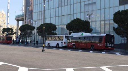 Bu əraziyə avtobusların girişi məhdudlaşdırıldı