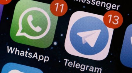 Rusiyada "WhatsApp" və "Telegram" tətbiqlərinin bloklanmasına başlanılıb