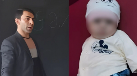 Biləsuvardakı ağır qəzada həlak olan ata və körpəsinin FOTOLARI