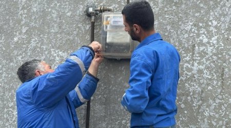 Abşeronda sakinlərin qaz sayğacları oğurlandı