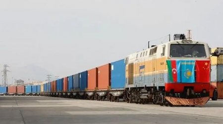 Çindən gələn blok-qatarların sayında KƏSKİN ARTIM – FOTO