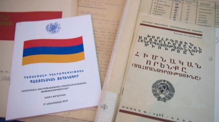 Ermənistanda yeni Konstitusiyanın MƏTNİ HAZIRLANIR