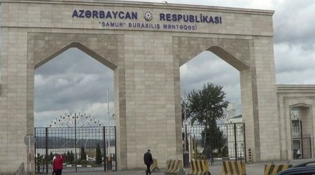 Azərbaycanın sərhəd buraxılış məntəqələrindən keçən şəxslərin SAYI açıqlandı