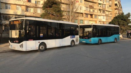 İki marşrut xətti üzrə fəaliyyət göstərən avtobuslar yeniləndi