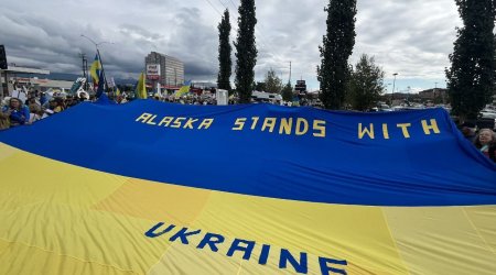 Alyaskada etirazlar BAŞLADI – “Ukrayna heç vaxt rusların olmayacaq” – VİDEO