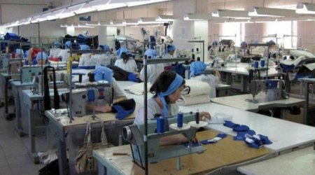 Toxuculuq, geyim və ayaqqabı sahələrində 302,2 milyon manatlıq məhsul istehsal edilib