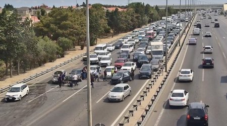 Aeroport şosesində dəhşətli QƏZA: Ölən və xəsarət alanlar var