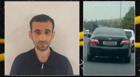 Ağsuda narkotikin təsiri altında avtomobil idarə edən sürücü həbs olundu – VİDEO