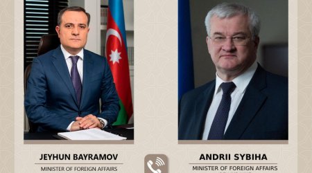 Azərbaycan və Ukrayna XİN başçıları arasında TELEFON DANIŞIĞI: Nələr müzakirə edildi?