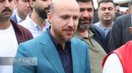 Ərdoğanın oğlu Göygöldə - FOTO