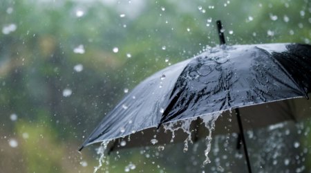 FAKTİKİ HAVA: Bəzi yerlərdə leysan yağıb, şimşək çaxıb